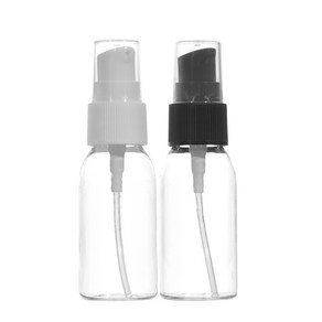 [허브스프레이] 에센스 펌프용기 10ml~40ml, 1개, 30ml 투명용기 흰색캡