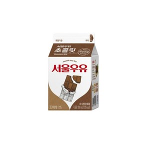 서울우유 카톤 초코우유, 12개, 200ml