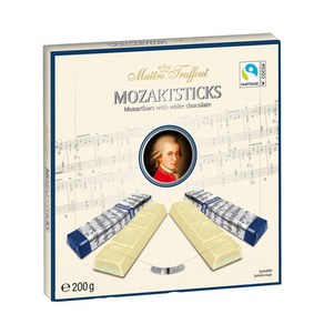 Maite Tuffout Mozatsticks 화이트 초콜릿 200g, 1개