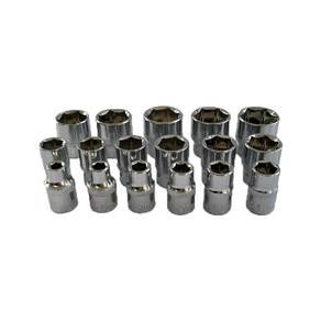 육각 소켓 3/8 복스알, 1개, 17mm