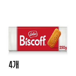 로투스 비스코프 비스켓, 250g, 4개