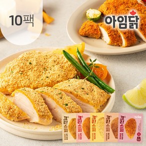 크리스피 닭가슴살 5종 90g 10팩, 10개