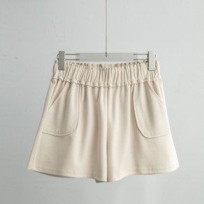 여성용 따뜻한 하이웨스트 모직 반바지 Women's shorts