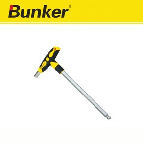 벙커 T렌치 육각렌치 양용T볼렌치 4mm BK-207905, 1개