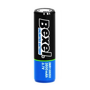 벡셀 18650 배터리 3500mAh 벌크형 건전지 리튬이온 충전지, 1개, 1개입