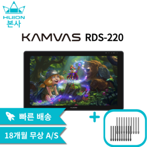 [휴이온 본사 스토어] 휴이온 액정타블렛 20인치 Kamvas RDS-220