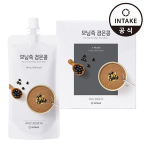 인테이크 모닝죽 검은콩, 130g, 7개