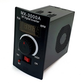 간편인버터 삼상 220V 모터 200W 속도조절용 MX-3000A, 1개