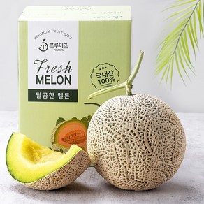 프루미츠 당도 선별 국내산 명품 머스크 메론 선물 세트(1.6kg /1수)