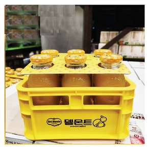 델몬트 오렌지 샐리니 미니병, 6개, 250ml