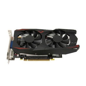 Dpofis Dual Fan Gaphics Cad fo GTX1050Ti 4GB DDR5 128bit Game Cad VGA DVI HDMI Rapid Coolin