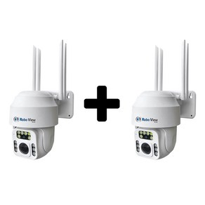 글로벌아이넷 로보뷰P3 2세트 홈 IP 카메라 CCTV 2.8mm-12mm 광학줌 QHD, 01. 로보뷰P3+2