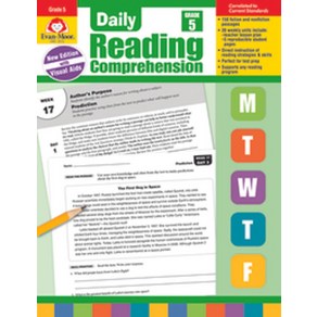 Daily Reading Compehension Gade 5 (2018 ve.):Teache's Guide, Evan-Moo Educational Publis..