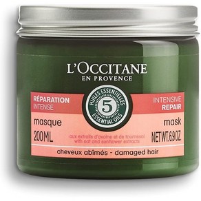 일본직발송 6. 록시탄 (LOCCITANE) 파이브 허브스 리페어링 헤어 마스크(트리트먼트) 200ML 200밀리리터 (