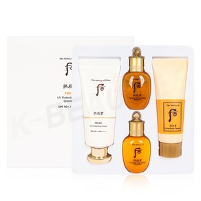 더 후 공진향 진해윤 프레쉬 선크림 기획세트 /SPF50+PA++++, 60ml, 1세트