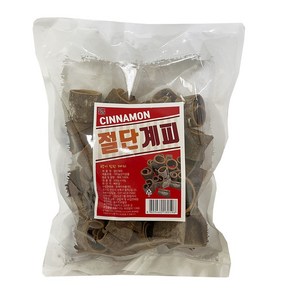 원형 절단 계피 500g, 1개