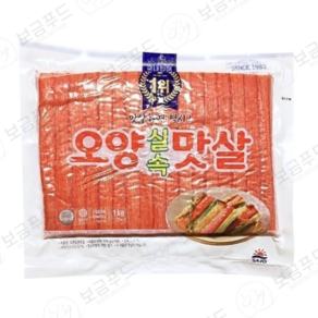 원하프실속맛살1kg/오양총알배송, 1kg, 1개