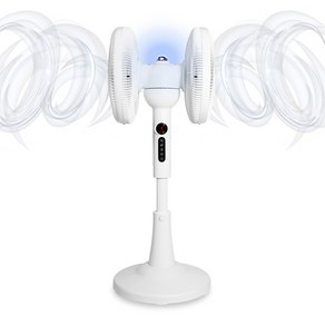 양면선풍기 더블헤드 360도 양방향 BLDC 선풍기