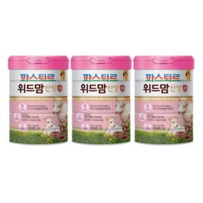 [리뉴얼] 파스퇴르 위드맘 산양 제왕 2단계 750g 3캔, 3개