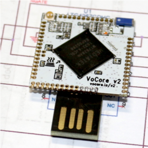 동전크기 미니PC 리눅스 컴퓨터 라우터 VoCoe2 OpenWt IOT MT7628, 옵션03 VoCoe2+USB헤드