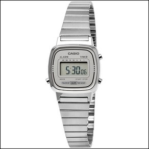 타임플래닛 CASIO LA670WA-7D 카시오 시계 메탈밴드