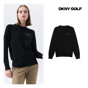 [DKNY GOLF] 여성 울블렌디드 라운드 골프 니트 2종