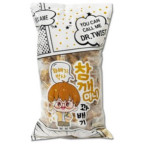 꽈배기박사 참깨 미니 꽈배기 대용량 수입 과자 간식, 12개, 320g