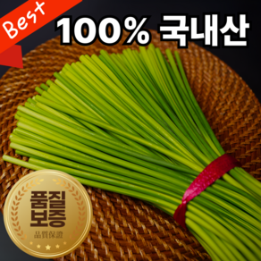 [신선보장]100% 국산 햇 마늘쫑, 1박스, 1kg