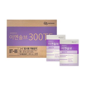 대상웰라이프 이엔솔브 300TF 저잔사식 균형영양식 경관급식용 200ml x 30팩, 30개, 단품