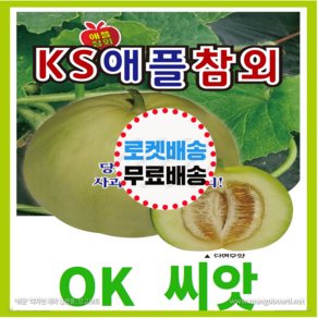 [OK씨앗] [KS애플참외] 참외씨앗 종자(오케이씨앗)