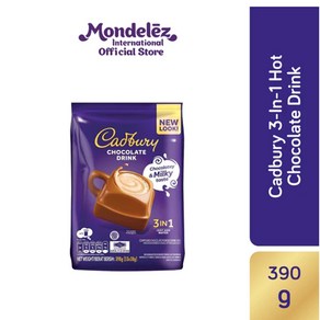 캐드버리 핫초코 코코아 Cadbuy 3 in 1 Hot Chocolate 30gx15개 Hot Chocolate Dink, 30g, 15개, 15개입