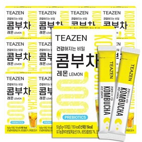 티젠 콤부차 레몬 5g x 10스틱 12BOX, 120개
