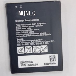 교체 삼성 자가수리 호환갤럭시 Xcover 5 G525F 용 EB-BG525BBE 휴대폰 배터리 3000mAh, 1개