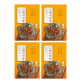 대한민국장사꾼 달구지 훈제 돼지막창 500g 소스포함, 3개