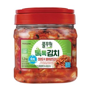 풀무원 톡톡 전라도식 썰은김치 PET