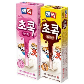 [조한스토어] 제티 초콕 10T 스트로 6개 : 혼합, 1개, 10개입, 3.6g