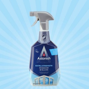 영국정품 Astonish Window and Glass Cleane 아스토니쉬 유리클리너 750ml 3팩, 3개