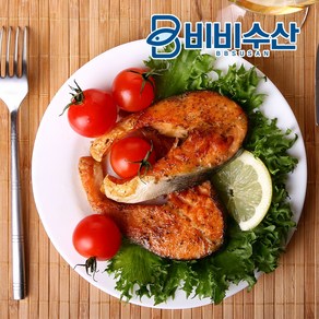 비비수산 연어 스테이크용 450g