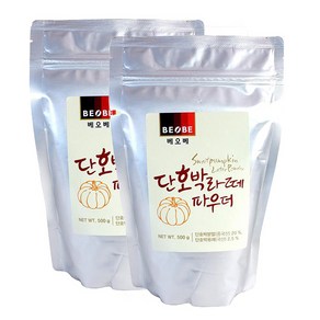 베오베 단호박 라떼 파우더 500g 2개세트, 1세트, 2개입