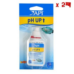 API 에이피아이 pH 업 레이시스 아쿠아리움 37ml 2팩, 2개