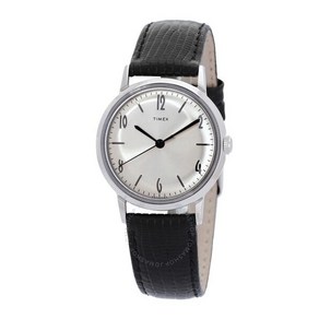 Timex 티멕스 타이멕스 Malin 핸드 와인드 실버 다이얼 시계 TW2R47900