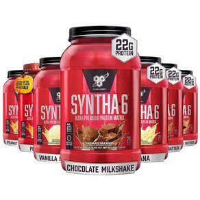 BSN Syntha-6 Oig 비에스엔 신타6 오리지날 28서빙 1.32kg (2.91lb) 8가지 맛, Choc Peanut, 1개