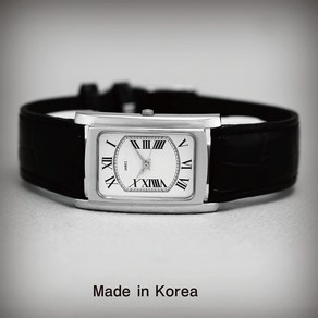 Made in Koea ko-9000M 사각시계 정장시계 남자손목시계야베스 JABEZ