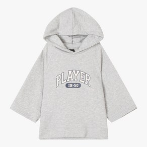 [ 인디고뱅크키즈] 50% SALE 7부 소매 후드 맨투맨 IKMH247X1