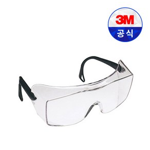 3M OX2000 보안경 안경겸착용 DX코팅, 1개