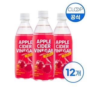 클룹 애사비소다 타트체리 500ml 12입, 12개