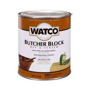 Watco 왓코 부처 블락 오일 피니쉬 473ml / Butche Block Oil & Finish, 1개