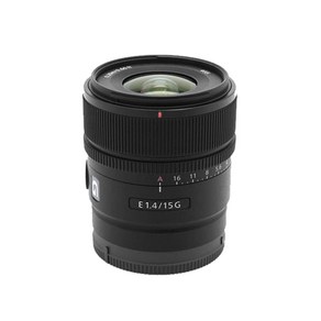 소니 렌즈 SEL15F14G (E 15mm F1.4 G) 알파 컴팩트 광각 단렌즈, 단품