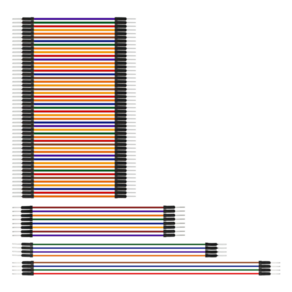 실속형 아두이노 브레드보드용 점퍼케이블 세트