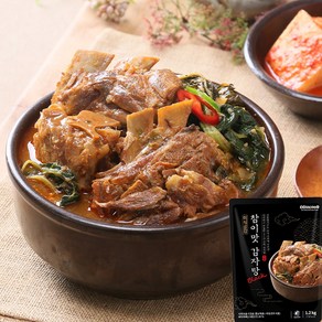 참이맛 감자탕 블랙, 1.2kg, 4개